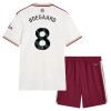Original Trikotsatz Arsenal Odegaard 8 Ausweichtrikot 2025-26 Für Kinder